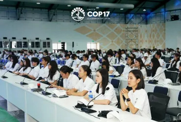 UN Volunteers undergo training ahead of COP17.