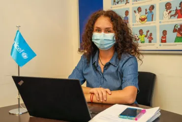 Mariana Stirbu, Deputy Representative of UNICEF in Chad, shares her perspectives on the added value of UN Volunteers to the work of UNICEF in the organization.