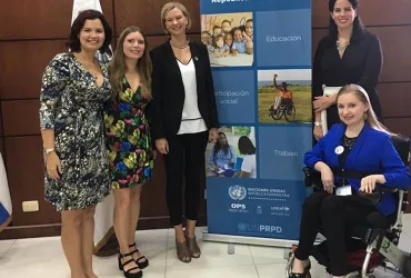 Olga Altman serves as a UN Volunteer for Inclusion, Innovation and the 2030 Agenda with the United Nations Development Programme (UNDP). She is part of the UNDP/UNV Talent Programme for Young Professionals with Disabilities.