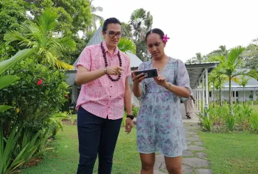 UN Volunteer Ernest Gibson in Fiji