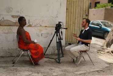 Borja Lopetegui Gonzalez (Espagne) est Spécialiste des communications à Haïti. « L’interaction humaine a joué un rôle essentiel lors de mon séjour à Haïti », commente-t-il.