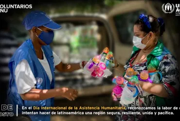 Tashana Ntuli, Voluntaria ONU sirviendo para ACNUR Colombia