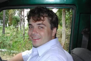 Edward Rees in his final month as a UN Volunteer with UNTAET 03 March 2002 ©Edward, 2002