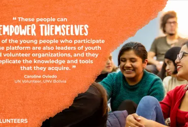 Volunteering in Bolivia and Guatemala boosts national COVID-19 response and recovery