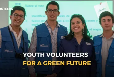 UN Youth Volunteers serving with UNDP's Accelerator Lab in Guatemala.