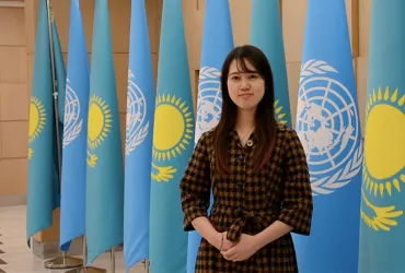 Natsumi Sawada, UN Youth Volunteer from Japan with United Nations ESCAP, Kazakhstan, personal archive
