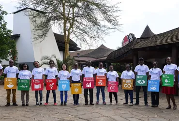 UN Volunteers raise awareness of the Sustainable Development Goals, and engage people at the grassroots level in development and peace, so that no one is left behind.