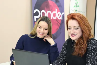 Đurđica Kazić (left) and her mentor Aleksandra Jovanović, have both experienced the positive impact of their mentorship experience.