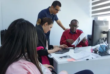 UN Volunteer Digital Communications Specialist Jean-Pierre Kisamare (Burundi) serves with UNDP in Libya.
