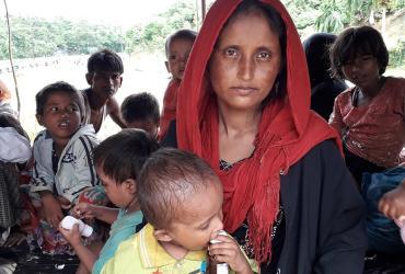 Rohingyas in Bangladesh (2017).
