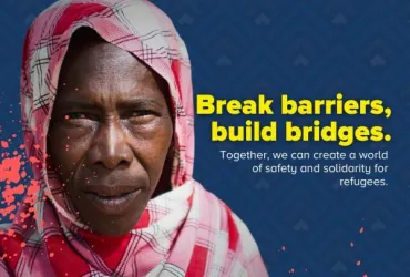 Example of a social media post created by Online Volunteers to highlight the rights of refugees in Niger. 