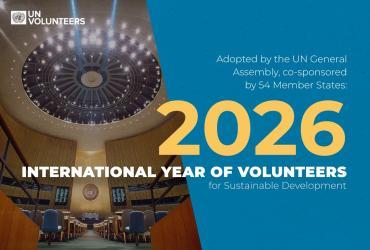 Year of Volunteers for Sustainable Development 2026