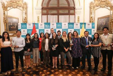 Olivier Adam, Executive Coordinator of the United Nations Volunteers (UNV) programme, celebrated IVD in Peru, joining a national event that brought together volunteers from across the country.