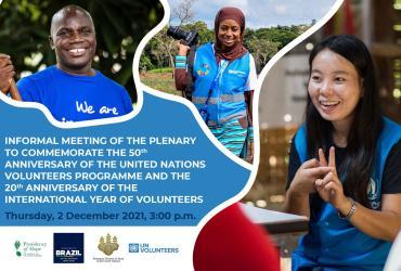 State of the World's Volunteerism Report 2022 launch