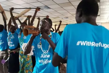 Les réfugiés de retour à Malakal réclamant une éducation et une meilleure prestation de services.