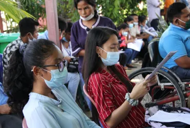 Erika supported a survey conducted by the Commission on the Rights of the Child and the United Nations Children’s Fund (UNICEF) and the resulting report on Adolescent and Youth Voices on COVID-19 in Timor-Leste.