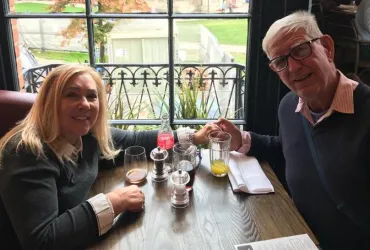 Senior UN Volunteers Carmen and James Haddow. Like the UN, James turned 75 years old this year. He is currently serving as a UN Volunteer with the UN Assistance Mission in Somalia. Carmen is 72, and serves with the UN Mission in Afghanistan.