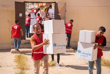 Support the emergency response in Libya as volunteers