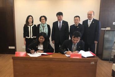 UNV and CYVA signed their first MOU