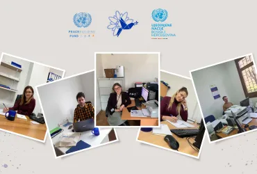 Eighteen UN Community Volunteers support social welfare centers and social protection departments in nine municipalities across Bosnia and Herzegovina.
