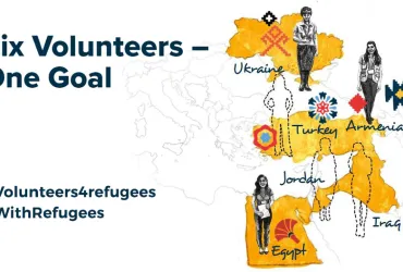 #Volunteers4Refugees campaign tells the story of six UN Volunteers, working fpr one goal: saving lives and building better futures for refugees.
