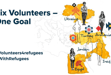#Volunteers4Refugees campaign tells the story of six UN Volunteers, working fpr one goal: saving lives and building better futures for refugees.