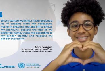 Abril Vargas, LGBTI Inclusion and Partnerships Technician