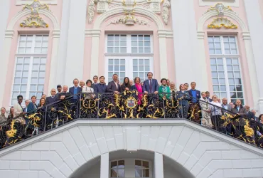 The reception at the City Hall in Bonn on the occasion of the United Nations Day.