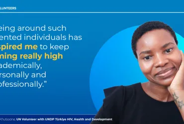 Online Volunteers engaged through UNV supported the UNDP HIV, Health and Development Section in Türkiye to improve health outcomes and promote global awareness and engagement in critical health initiatives.