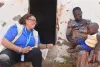 Mawouli Aimée Van-Lare, UN Volunteer Community Health Specialist conducts a follow-up health visit in the village of Youak in the Savanes Region of Togo.