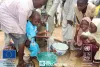 Borehole rehabilitated by Community Volunteers in Adamawa State, North-East Nigeria.