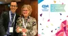 Niels Lohman (left), UNV Team Lead Capacity Development, and Lykke Andersen, Manager of the UNDP Junior Professional Officer Service Centre, received the Innovation in Recruitment award awarded to UNV for Talent Programme for Young Professionals with Disabilities.