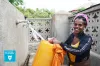 In Eritrea, a lady fetches water in Debub region.