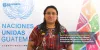 Voluntaria ONU Zully Magzul para la OCR de Guatemala