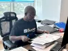 Peter Luhanga, UN Volunteer Finance Associate at the UNDP Country Office in Dar es Salaam.