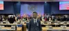 UN Volunteer Mutlaq Alsubaie at the 82nd Commission Session of ESCAP in Bangkok, Thailand. His assignment is funded by Saudi Arabia.