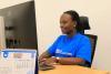 Daisy Gladys Iteriteka, national UN Volunteer Digital Innovator with UNDP Burundi.