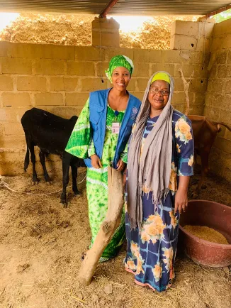 A Communications Officer from Mali, Awa Maiga’s passion for disability rights shines through in everything she does