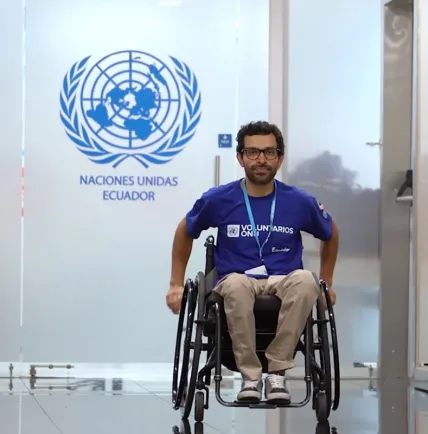 Fabían Alejandro Ruiz Silva: Personifying the commitment to leave no one behind