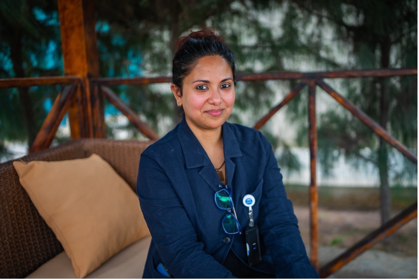 Urvashi Bundel while sharing her experience